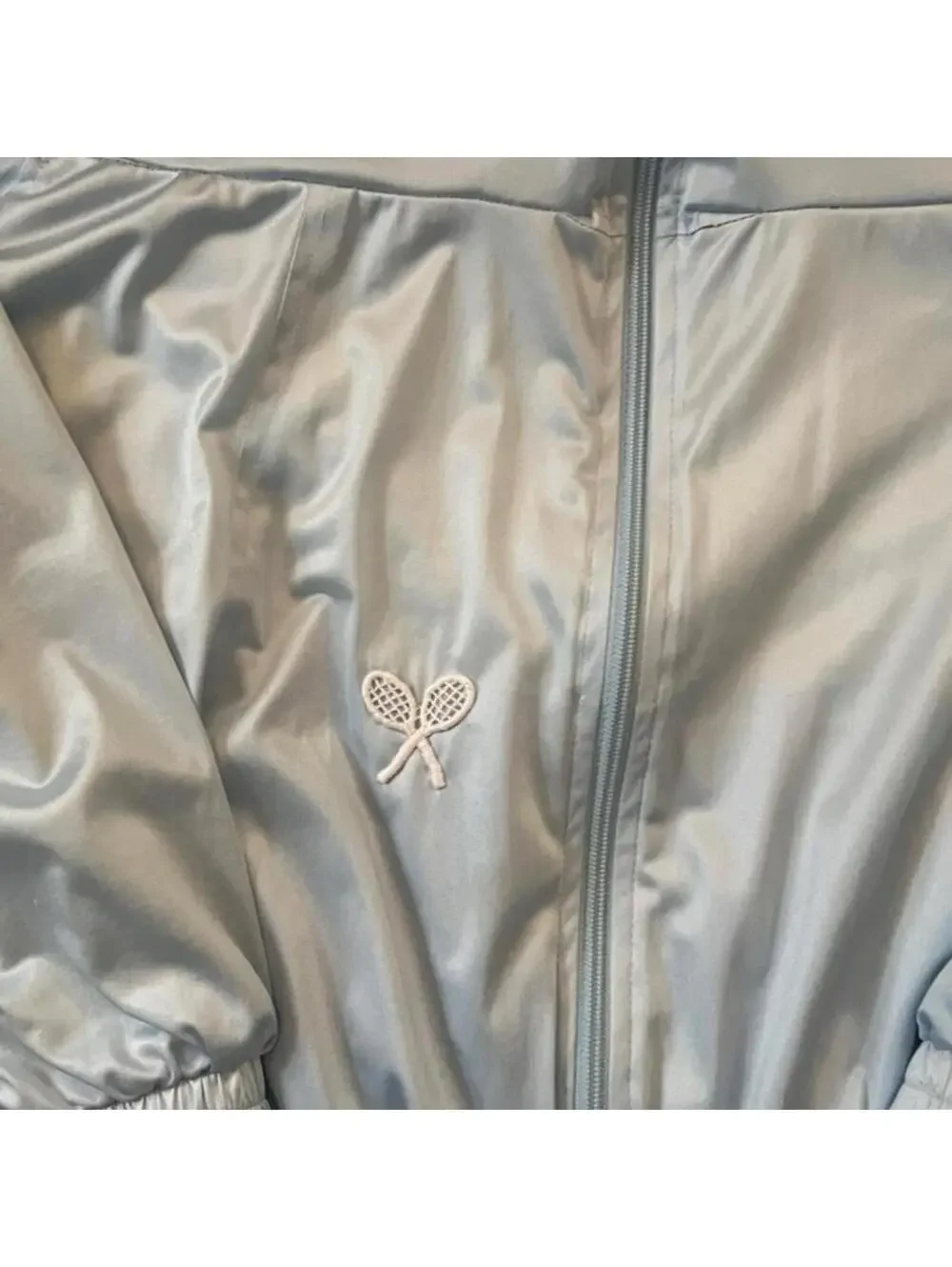Vintage 90s Saks Fifth Avenue Tennis Tracksuit Set Size Large 🩵